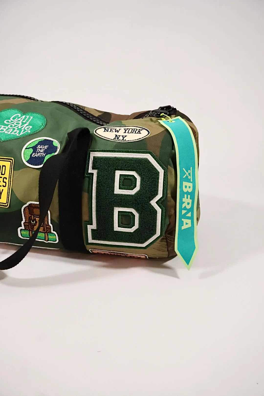 BERNA Borsone Camou Patch