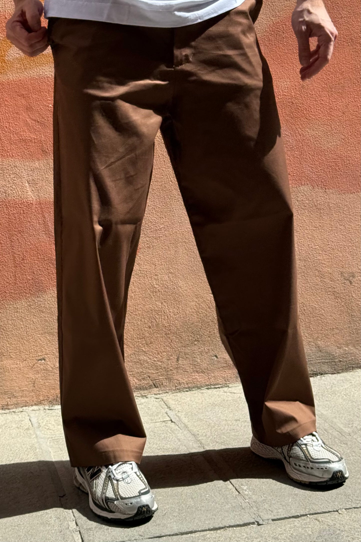 IMPERIAL Pantalone Regular-Fit Marrone