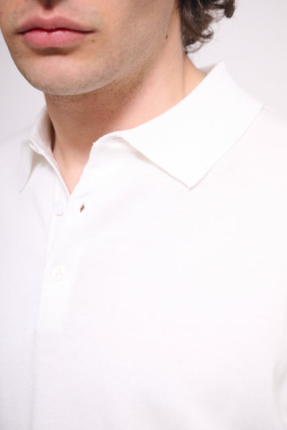 BRAIN Polo Basic Slim M/M Bianca