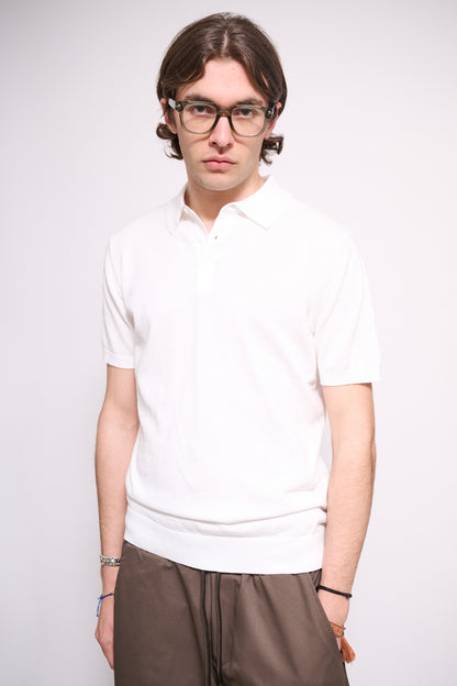 BRAIN Polo Basic Slim M/M Bianca