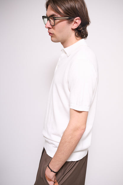 BRAIN Polo Basic Slim M/M Bianca