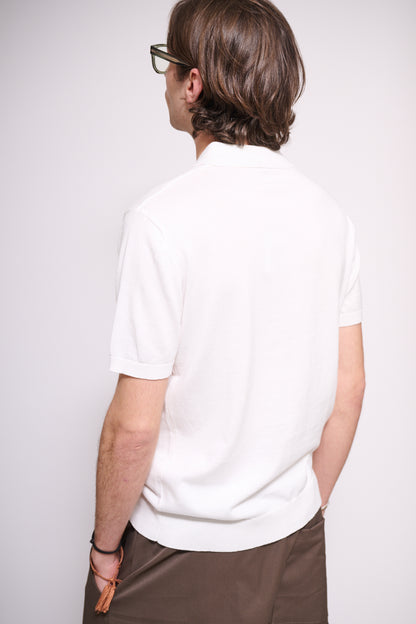 BRAIN Polo Basic Slim M/M Bianca