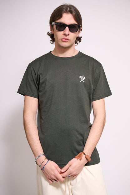 BERNA T-shirt Logo Verde