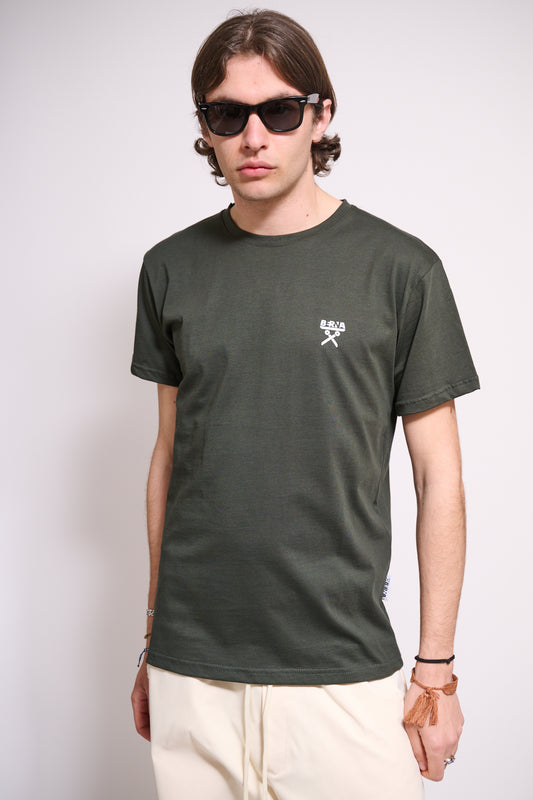 BERNA T-shirt Logo Verde