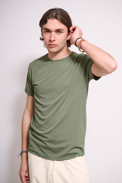 IMPERIAL T-Shirt Viscosa Verde Salvia