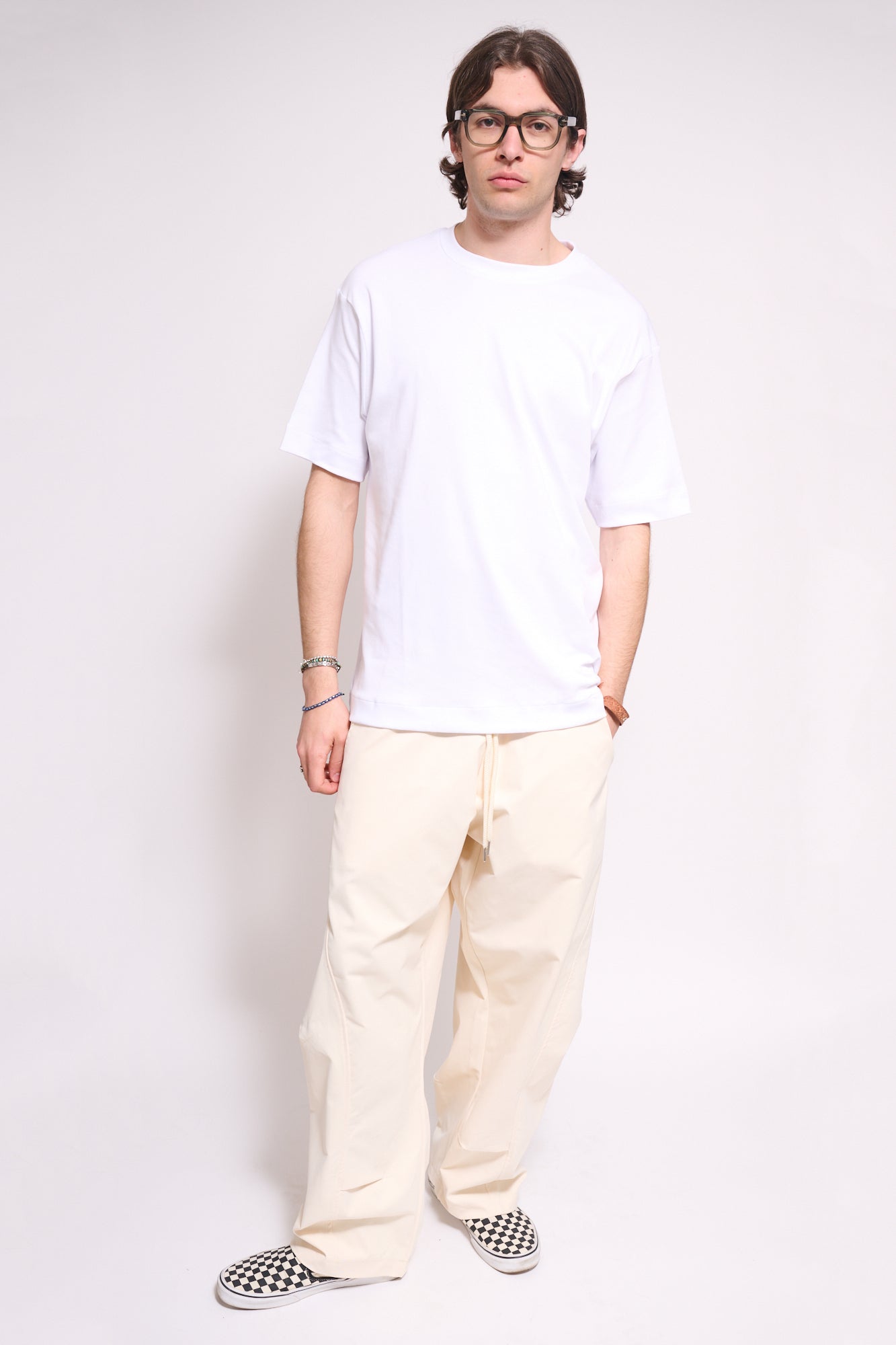 BERNA T-Shirt Interlock Bianca