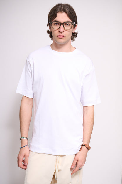 BERNA T-Shirt Interlock Bianca
