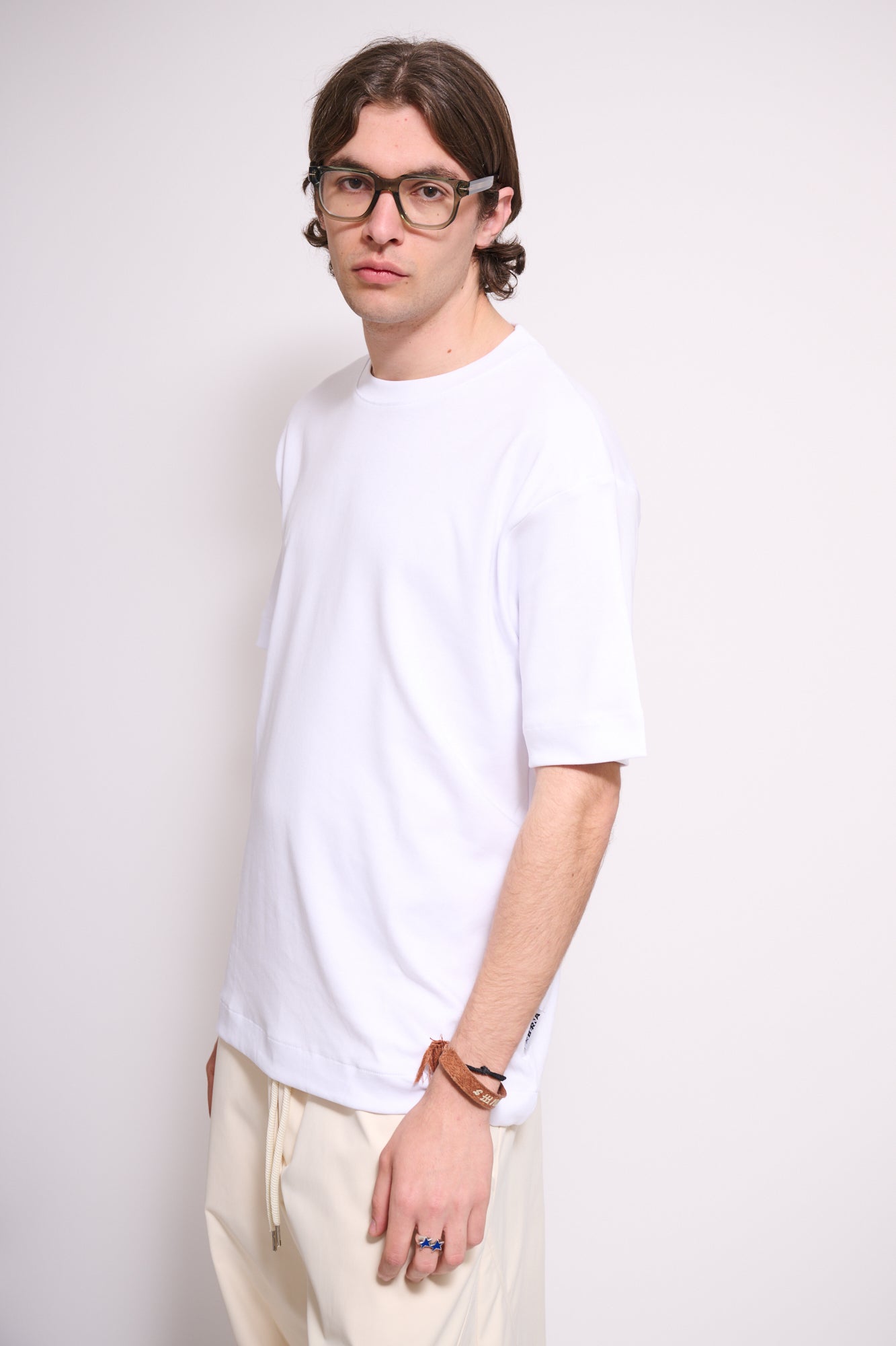 BERNA T-Shirt Interlock Bianca