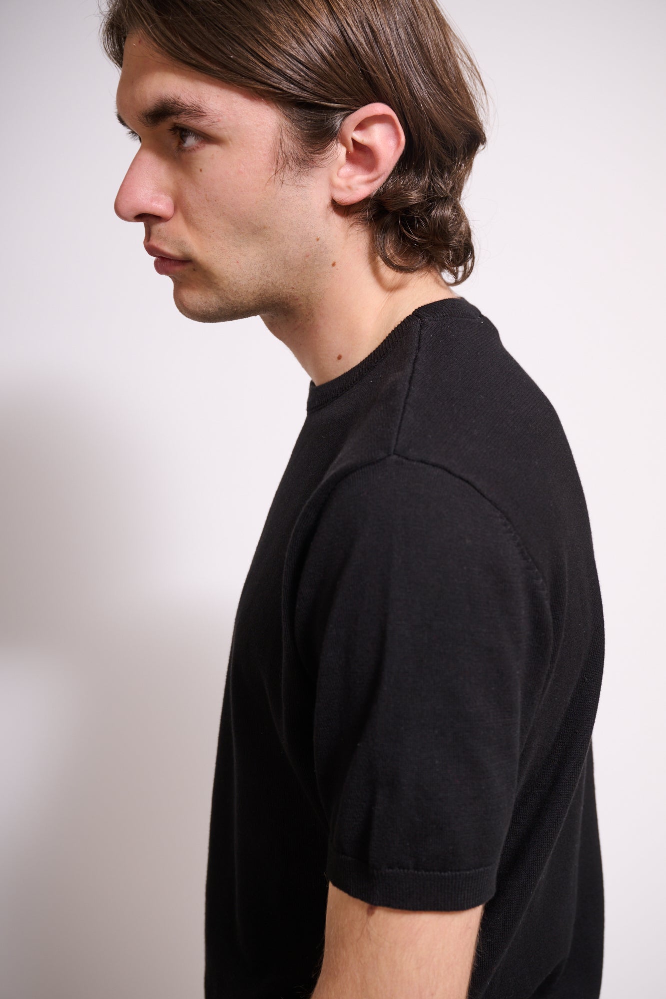 BRAIN T-Shirt In Maglia Nera