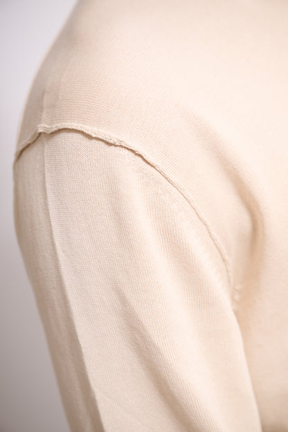 BRAIN Maglioncino In Cotone Beige