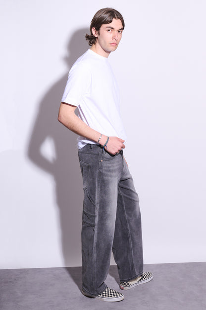BRAIN Jeans DC-10 Work Baggy Fit Grey Wash