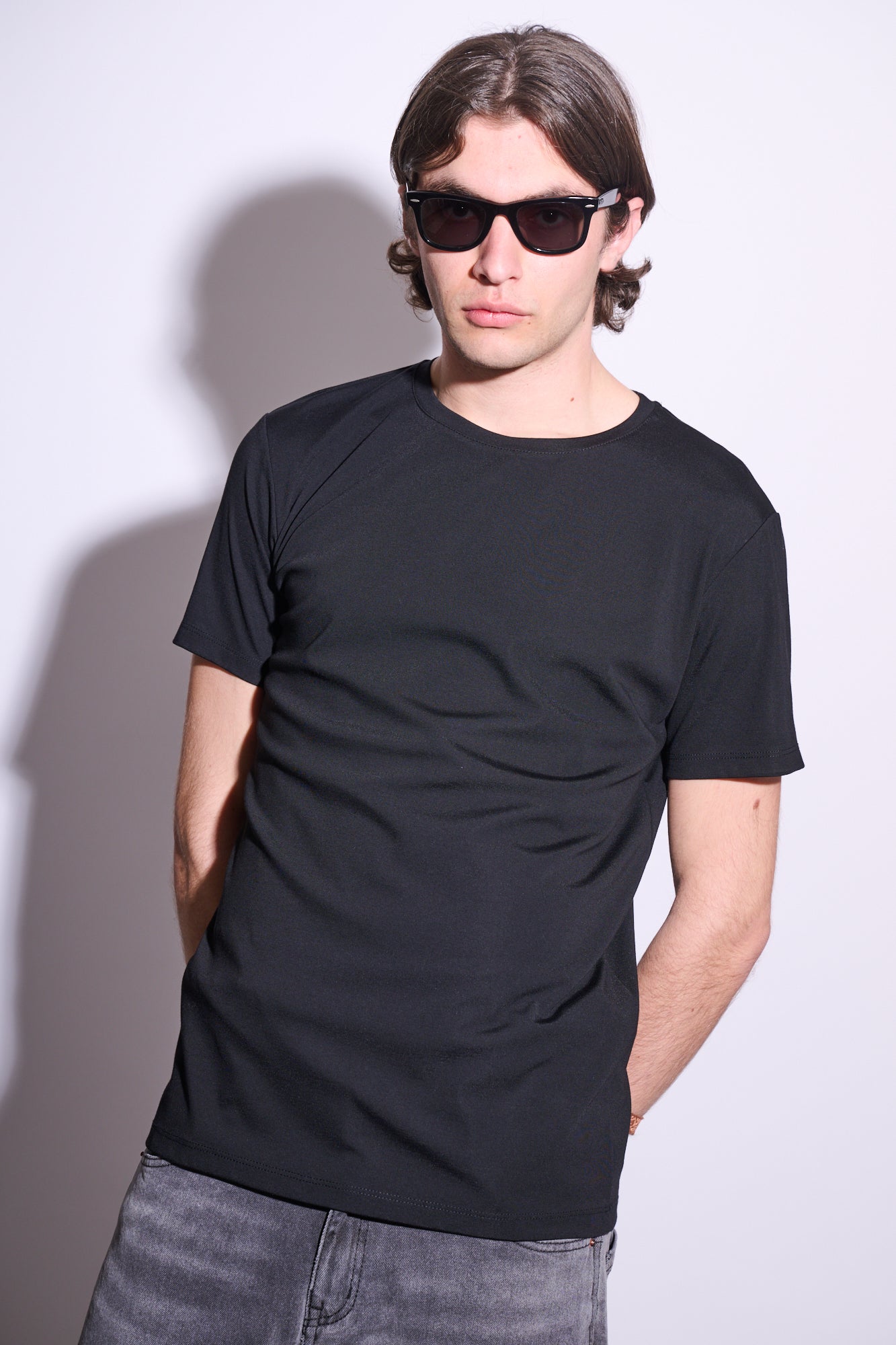 IMPERIAL T-Shirt Viscosa Nera