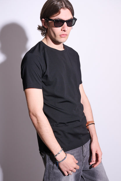 IMPERIAL T-Shirt Viscosa Nera