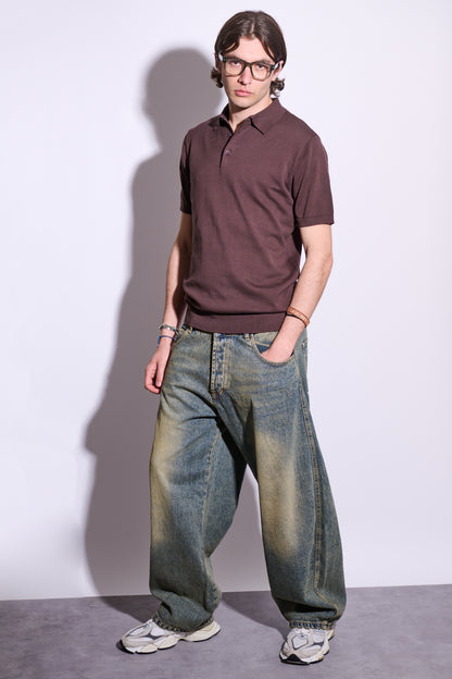 BRAIN Jeans Pikes Ballon Fit Tea Wash