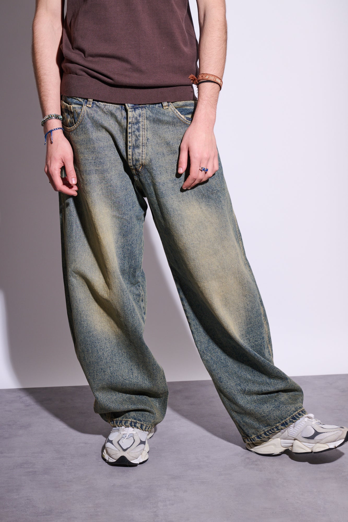 BRAIN Jeans Pikes Ballon Fit Tea Wash