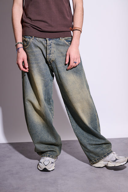 BRAIN Jeans Pikes Ballon Fit Tea Wash
