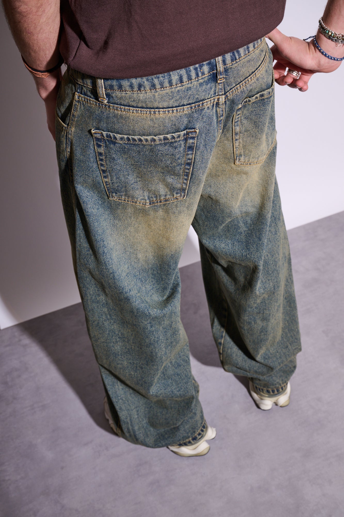 BRAIN Jeans Pikes Ballon Fit Tea Wash
