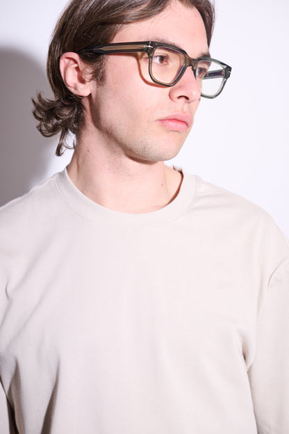 BRAIN T-Shirt Over Grigio Chiaro