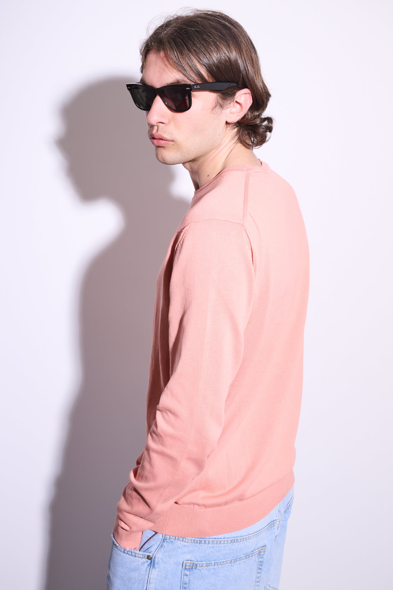 BRAIN Maglioncino In Cotone Rosa