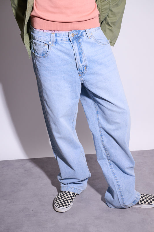 BRAIN Jeans Pacha Relaxed Fit Light Wash