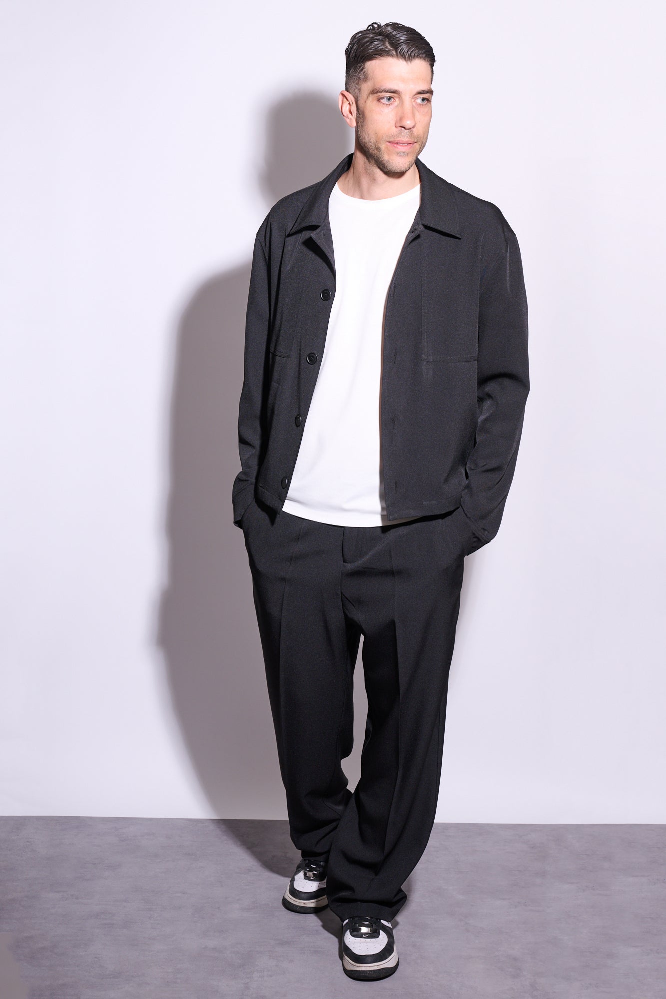 IMPERIAL Pantalone Con Pince Nero
