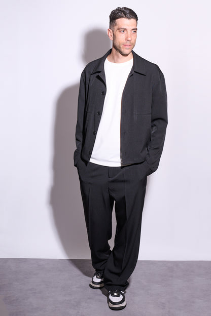 IMPERIAL Pantalone Con Pince Nero