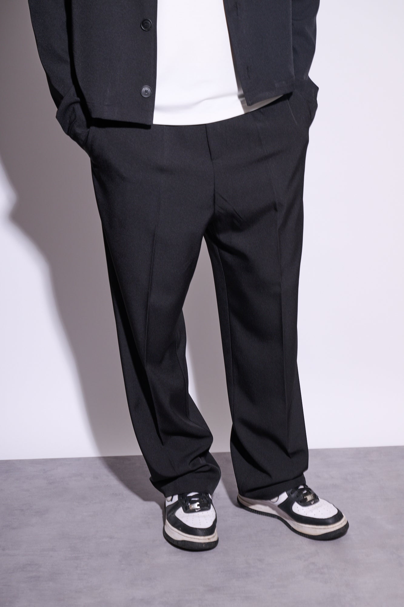 IMPERIAL Pantalone Con Pince Nero