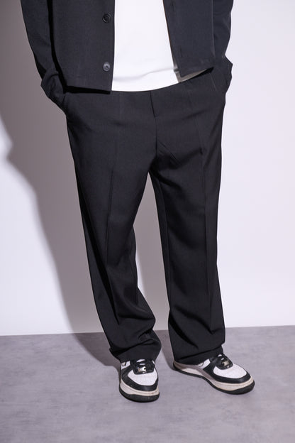 IMPERIAL Pantalone Con Pince Nero