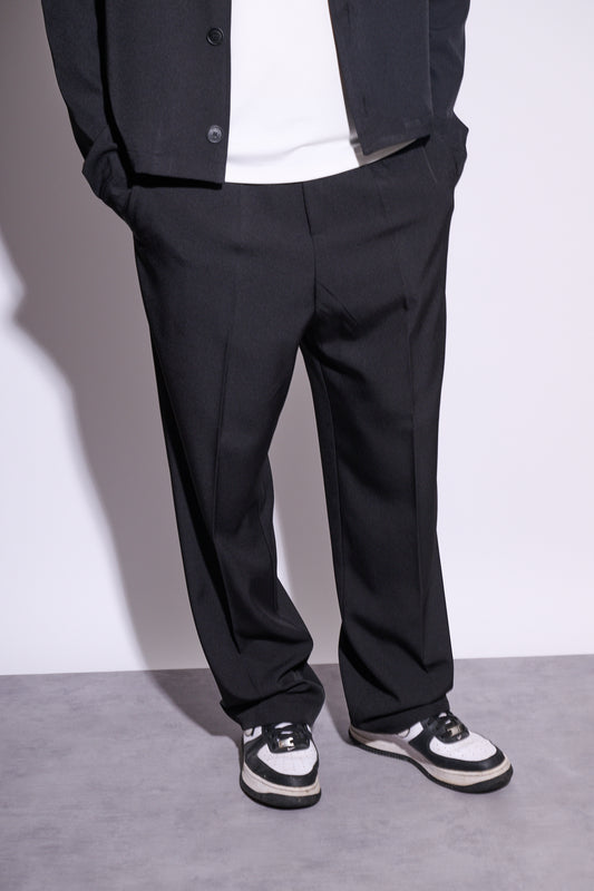 IMPERIAL Pantalone Con Pince Nero