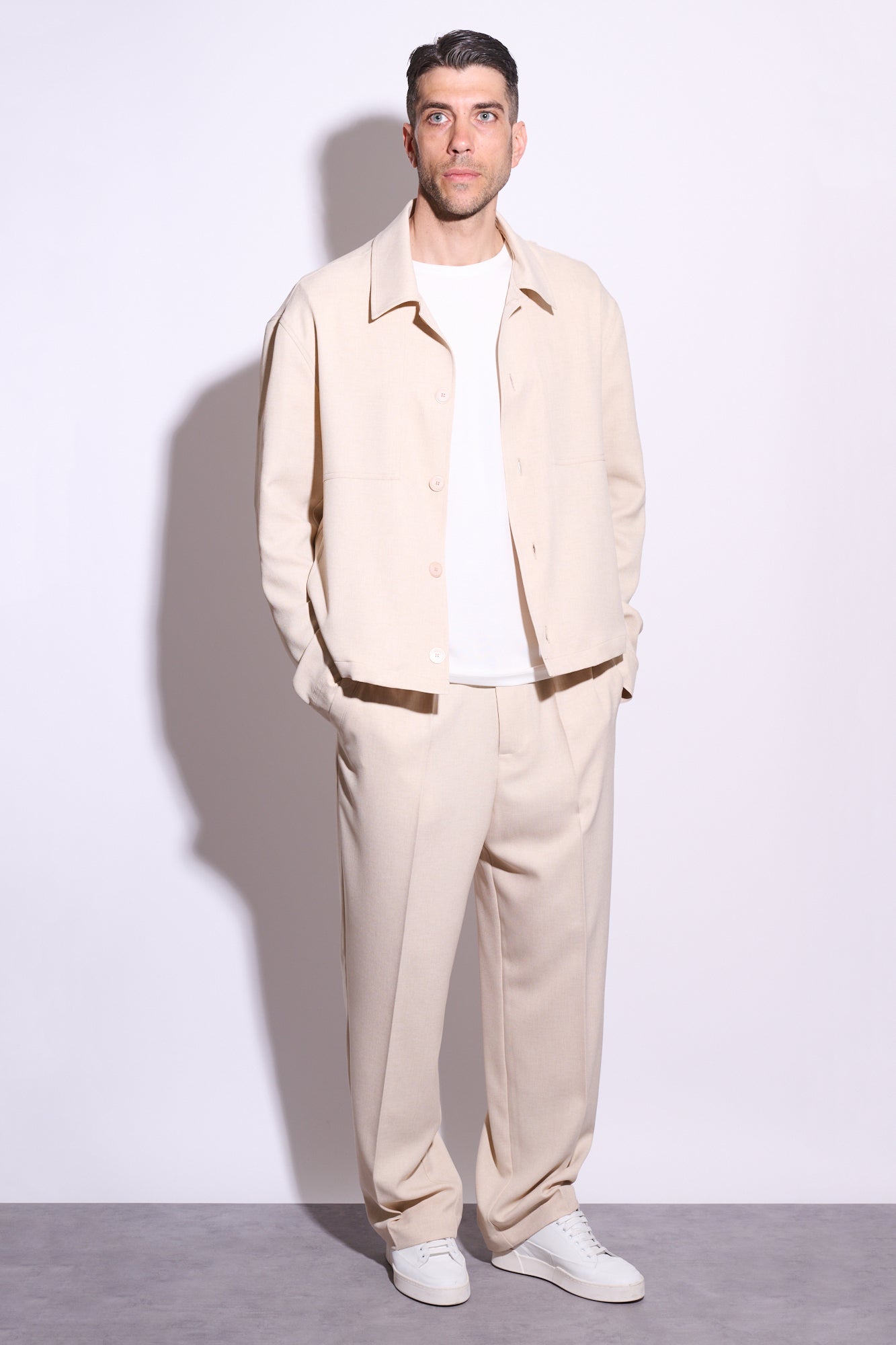 IMPERIAL Camicia Over Beige