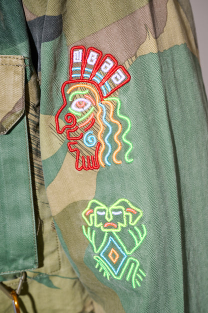 BERNA Overshirt Camou Azteca