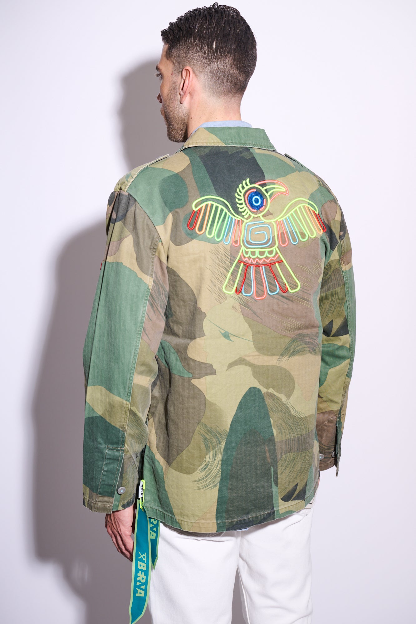 BERNA Overshirt Camou Azteca