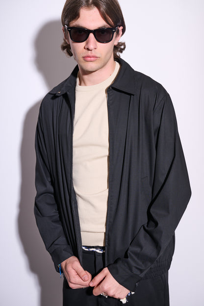BRAIN Giacca Zip Nero