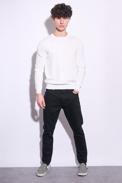 BERNA Jeans Cropped Nero