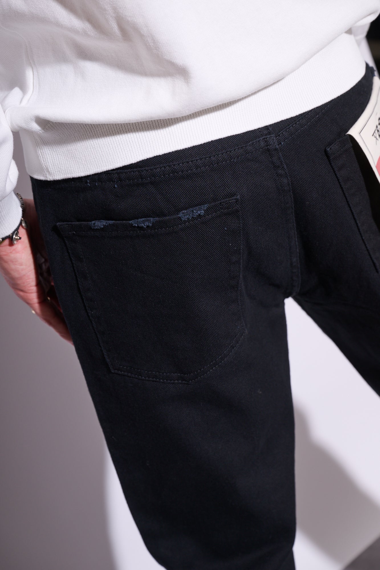 BERNA Jeans Cropped Nero