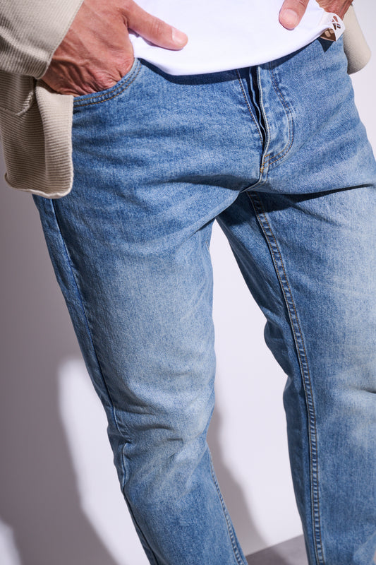 BERNA Jeans Cropped Lav.Medio