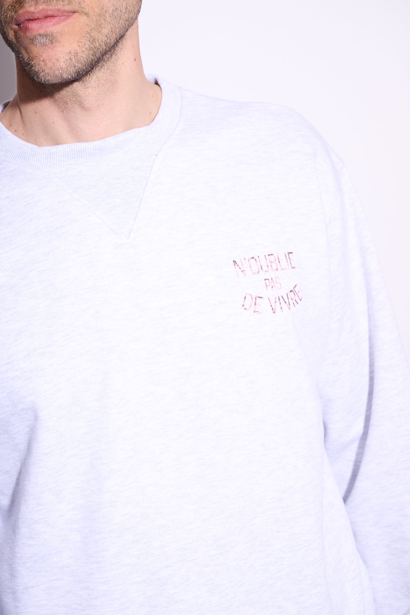 IMPERIAL Felpa Over N'OUBLIE PAS DE VIVRE