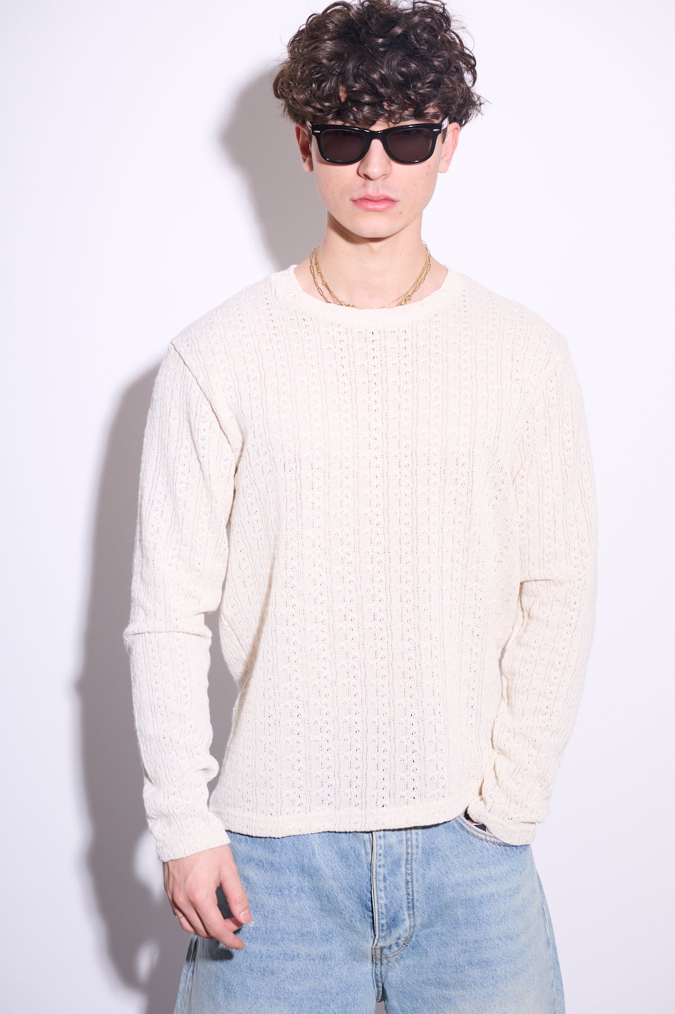 BRAIN Maglione Corda