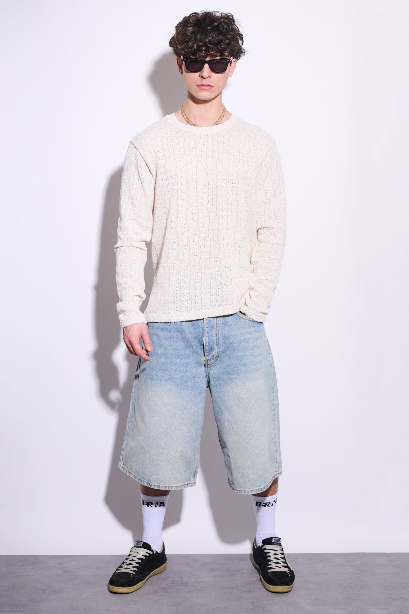 BRAIN Bermuda Jeans Over