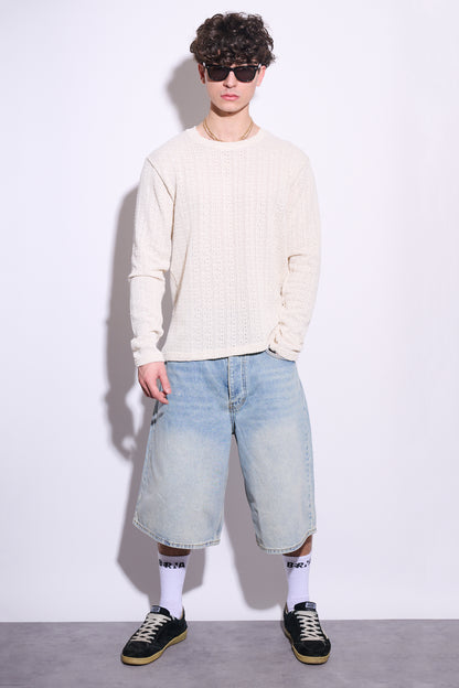 BRAIN Bermuda Jeans Over