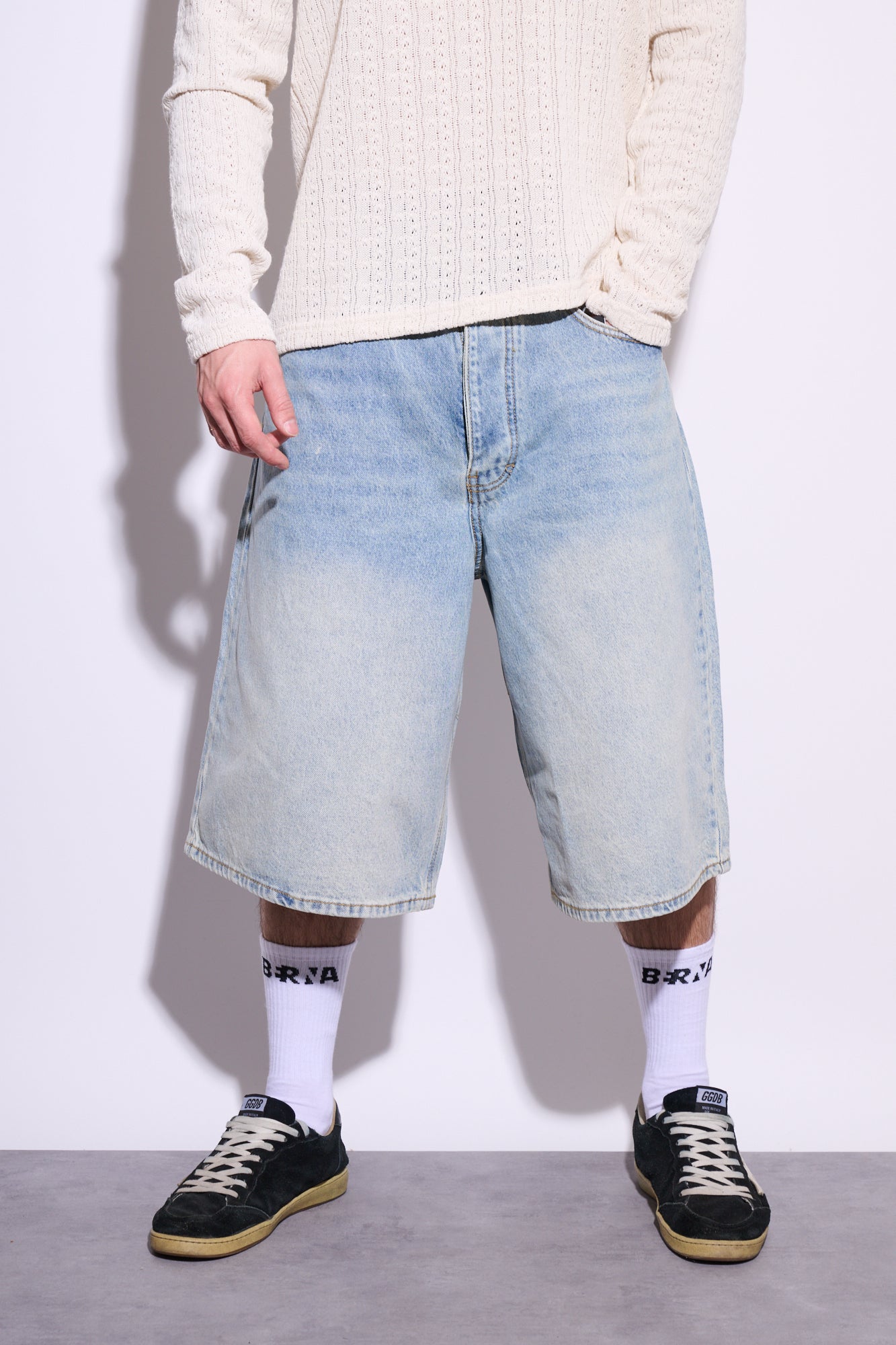 BRAIN Bermuda Jeans Over