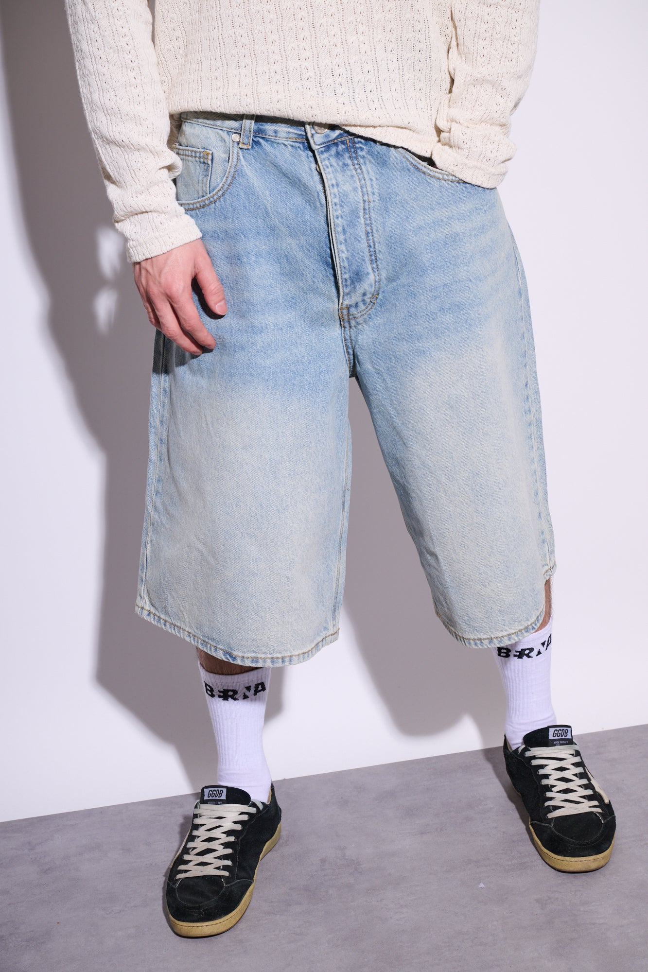 BRAIN Bermuda Jeans Over