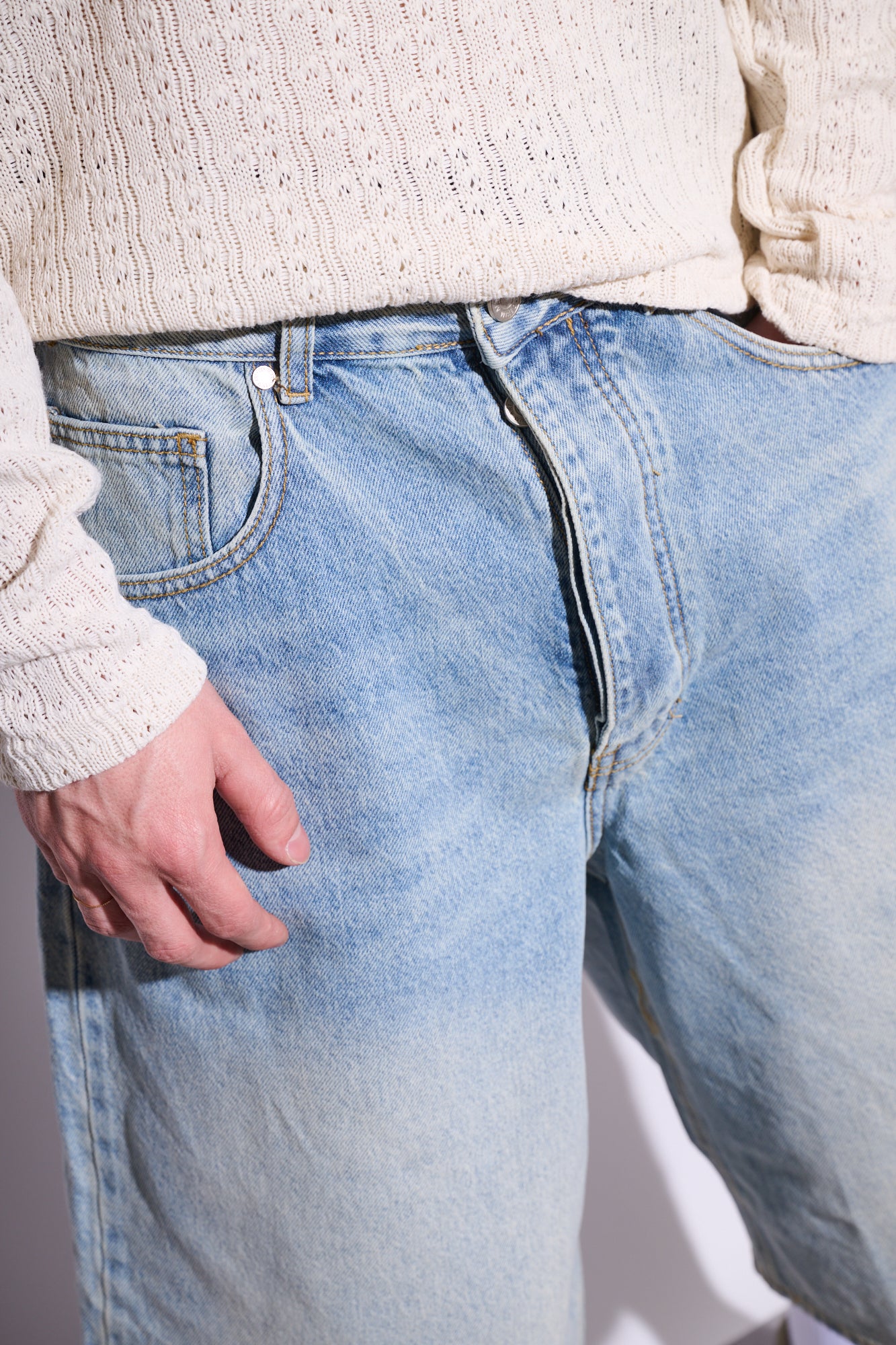 BRAIN Bermuda Jeans Over