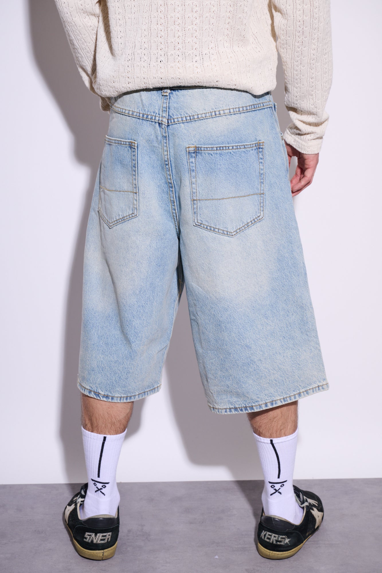 BRAIN Bermuda Jeans Over