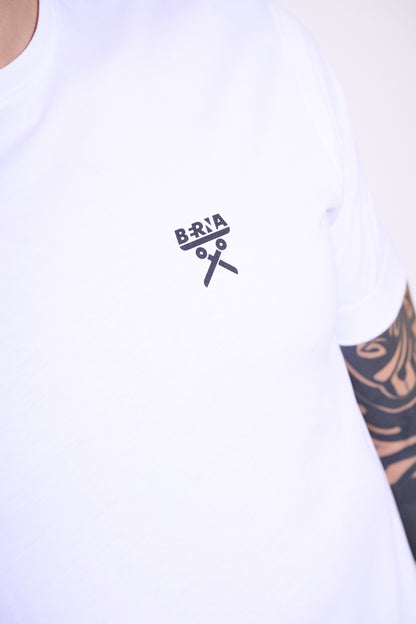 BERNA T-shirt Logo Bianca