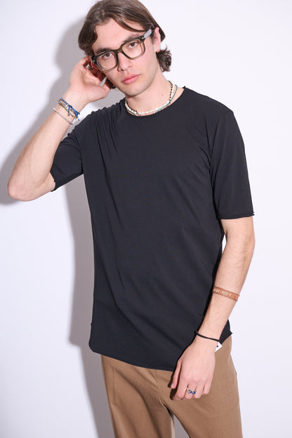 IMPERIAL T-Shirt Taglio Vivo Nero