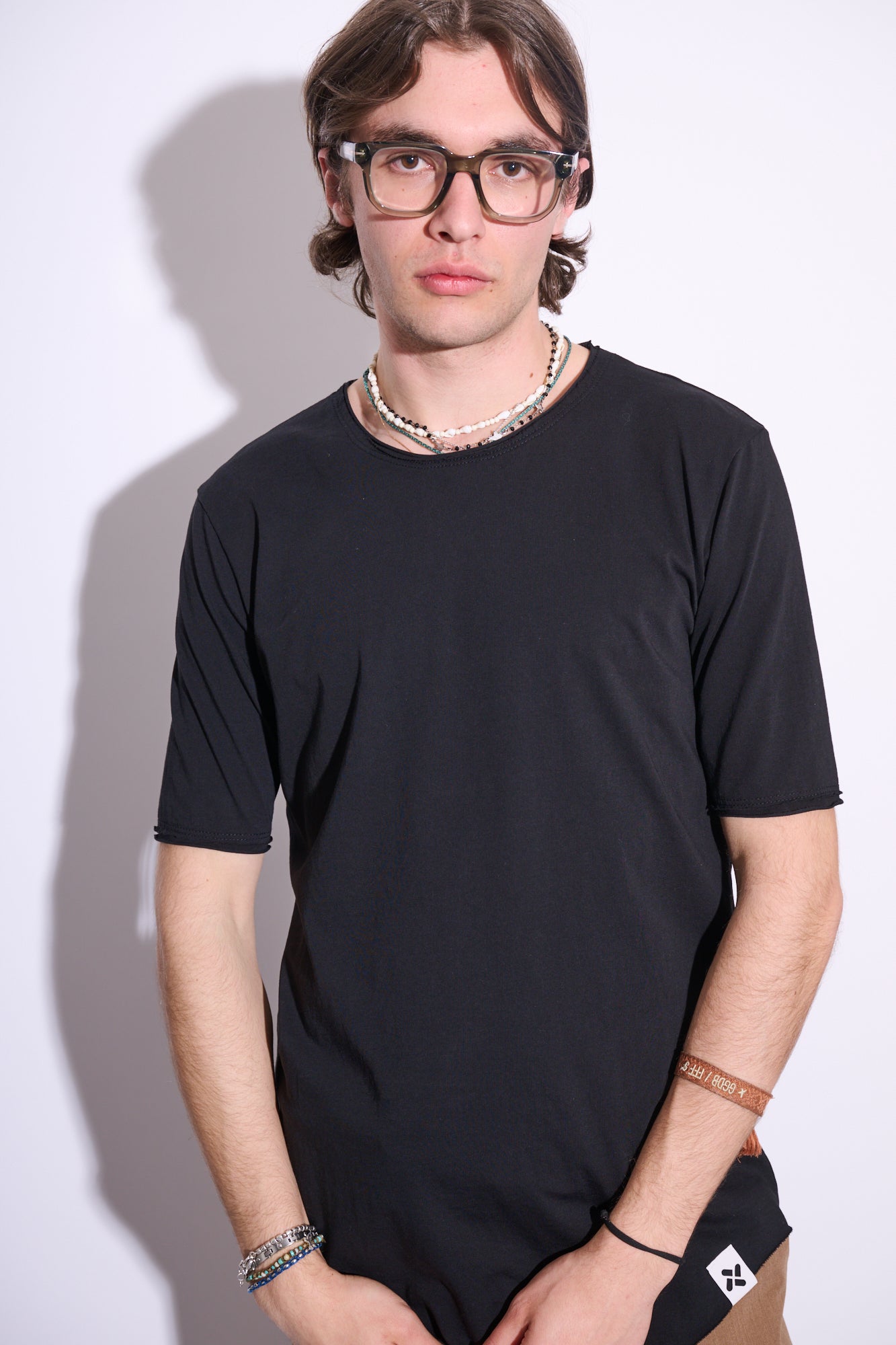 IMPERIAL T-Shirt Taglio Vivo Nero