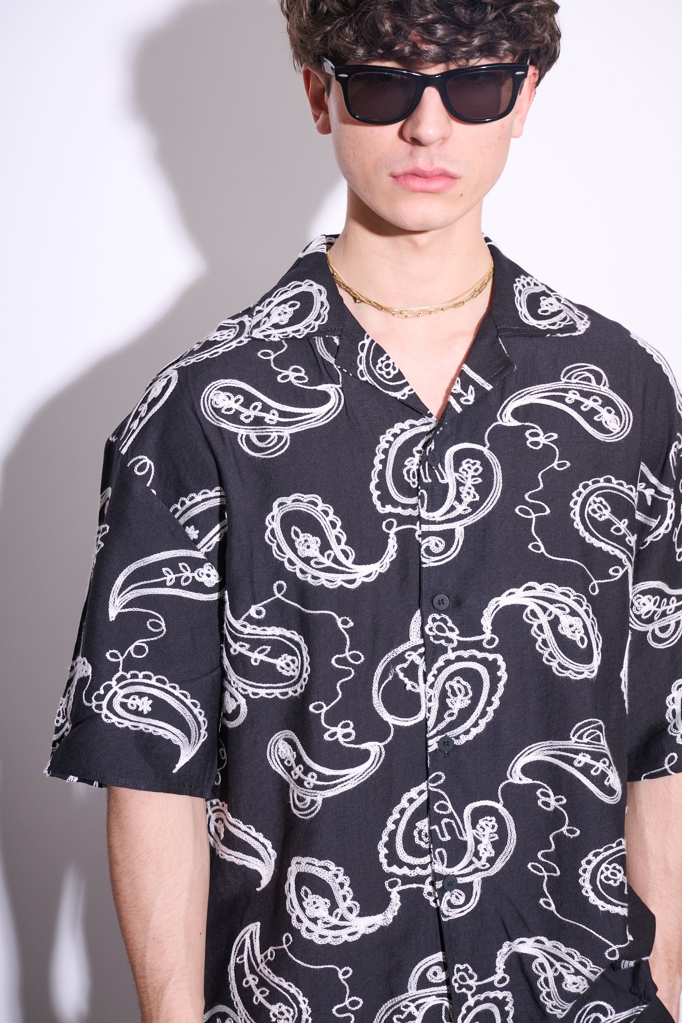 BRAIN Camicia M/M Paisley Ricami