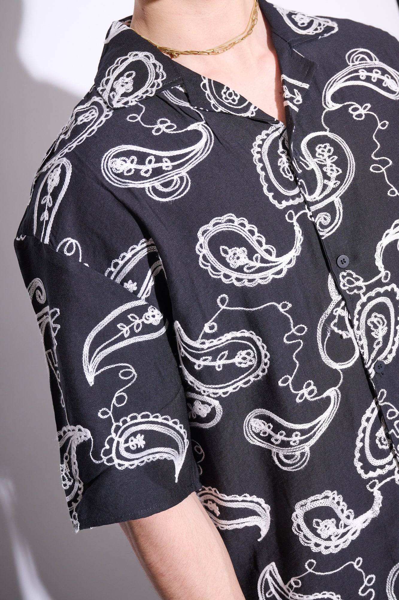 BRAIN Camicia M/M Paisley Ricami