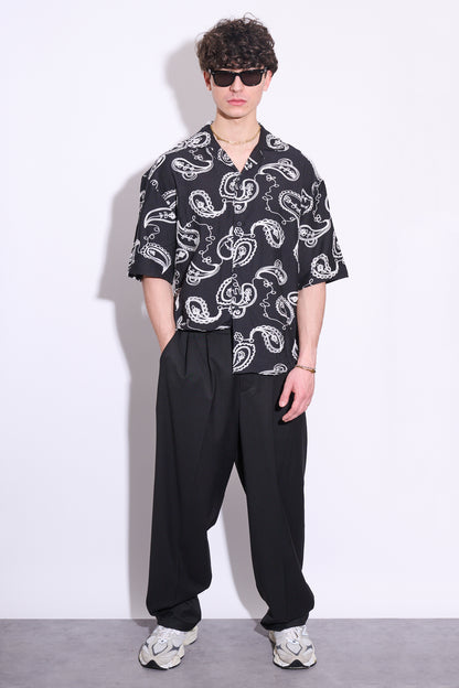 BRAIN Camicia M/M Paisley Ricami